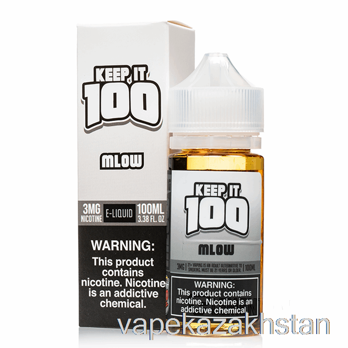 Vape Disposable MLOW - Keep It 100 E-Liquid - 100mL 3mg